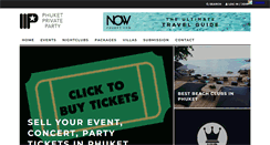 Desktop Screenshot of phuketprivateparty.com
